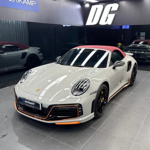 Porsche 911 with paint protection film